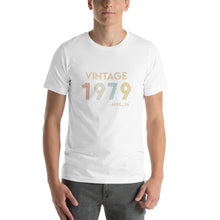 Load image into Gallery viewer, Vintage 1979, April 24th Unisex T-Shirt