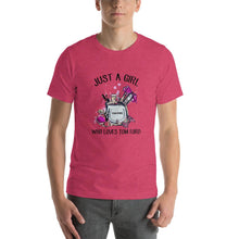 Load image into Gallery viewer, Just a girl who loves Tom Ford Unisex T-Shirt
