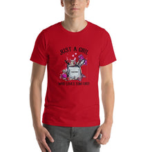 Load image into Gallery viewer, Just a girl who loves Tom Ford Unisex T-Shirt