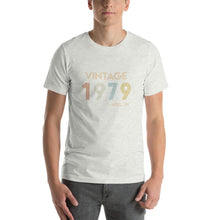 Load image into Gallery viewer, Vintage 1979, April 24th Unisex T-Shirt